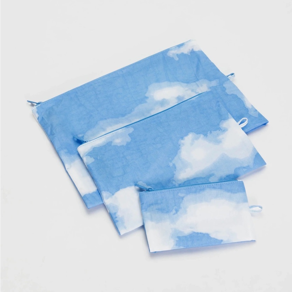 BAGGU — Flat Pouch Set, Clouds